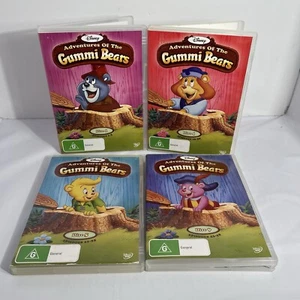 Adventures Of The Gummi Bears DVD Set volumes 1 4 5 9 PAL R4 M Lot x4 Disney - Foto 1 di 8