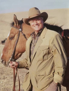 Larry Hagman on Dallas 1988 Television Old Photo - Bild 1 von 1