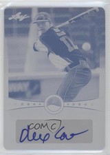 2013 Leaf Power Showcase Printing Plate Magenta 1/1 Alex Cain #PSA-AC1 Auto x0y
