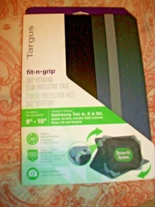 TARGUS fit-n-grip 360 Degree Rotating for Tablets 7"-8" Apple/Samsung/Dell/HP/ - Picture 1 of 5