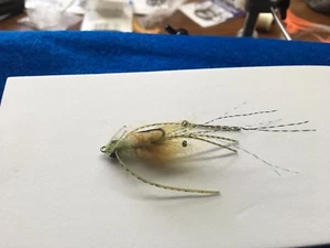 saltwater flies EP Olive Mantis Shrimp Size 6 Bonefish,tarpon,permit - Picture 1 of 6