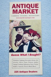 Antique Market - Cambridge, Haverhill, Provincetown, Massachusetts - Brochure - Picture 1 of 3