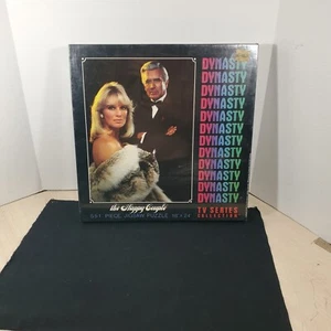 Vintage 1984 Dynasty TV Show Series The Happy Couple 551 Pc Jigsaw Puzzle New - Picture 1 of 11