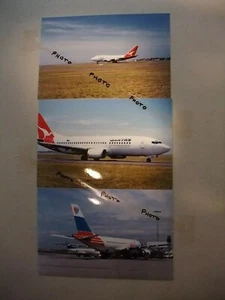 Qantas 747 SP & 737/300 VH-TAK & Aeroflot & Ansett F28 Taken Kingsford smith - Picture 1 of 1