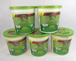 ORS Olive Oil Style & Curl Define Smooth N Hold Pudding With Coconut Oil 5 Count - Picture 1 of 6