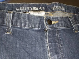 Carhartt Men's Jeans Size 46 x 30 Double knees-Relaxed Fit - Picture 1 of 11