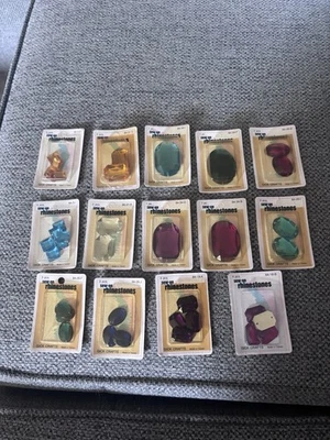 NEW Vintage New Old Stock Sew On Rhinestones Gick Crafts Taiwan Lot - Image 1 of 4