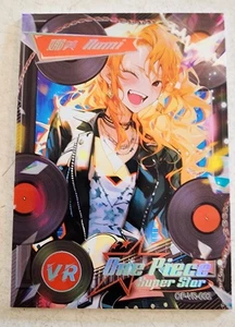 Nami SR OP-VR-002 ENGLISH ONE PIECE Card THE MASTER OF THE NEW WORLD RARE - Picture 1 of 2