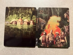 Jumanji 1 Welcome to the Jungle Blu Ray Steelbook sehr guter Zustand The Rock - Bild 1 von 8