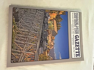Narrow Gauge and Short Line Gazette Magazine Mar-Apr 2010 Model Railroading - Image 1 of 2