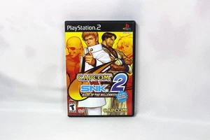 CAPCOM VS. SNK 2 MARK OF THE MILLENNIUM PLAYSTATION 2 GAME COMPLETE - Picture 1 of 21