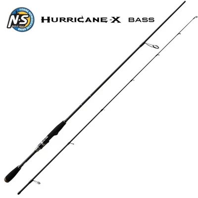 NS BLACK HOLE caña de pescar lubina HURRICANE-X BASS S-672ML Foto 1 de 4