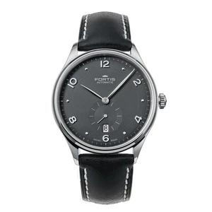 Reloj Fortis Hombre 901.20.11 L.01 Hedonista Suizo Automático Fecha Cuero Negro - Imagen 1 de 2