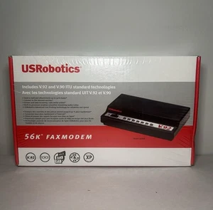 USRobotics 5686G External 56K Faxmodem V92 V90 Brand New Sealed Box - Picture 1 of 4