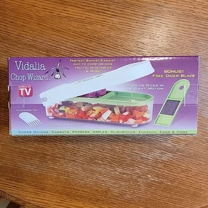 Vidalia Chop Wizard mit Bonus Würfelmesser, wie im Fernsehen gesehen, brandneu - Bild 1 von 4