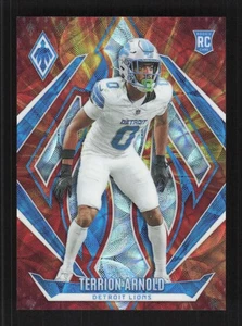 Terrion Arnold 2024 Panini Phoenix FireBurst #/350 Rookie #240 - Picture 1 of 3