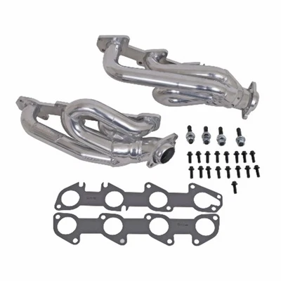 Fits 2003-2008 Dodge Ram 1500 Truck 5.7L Hemi 1-3/4 Shorty Headers-Silver-40090 - Image 1 of 4
