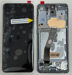 Genuine Samsung Galaxy S20 5G Replacement LCD Touch Screen+Frame (A-Grade) G980F - Picture 1 of 4
