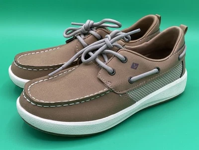 Sperry Gamefish Boys Size 2M Tan Boat Casual Shoes Sneakers Perfect Excellent! - Image 1 of 4