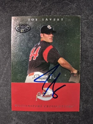 Joe Savery Auto Signed Baseball Card 2007 Tristar Pro Debut #61 - Image 1 of 2