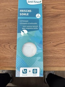 Frischesohlen Damen Herren Einlegesohlen Schuheinlage Hygienesohle Dünn Gr 39-41 - Bild 1 von 4