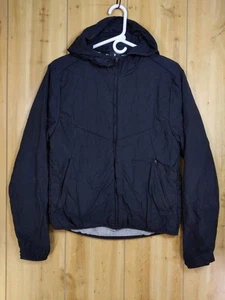 Nike Aerolayer Windbreaker Laufjacke Small S schwarz Herren Full Zip Kapuze - Bild 1 von 21