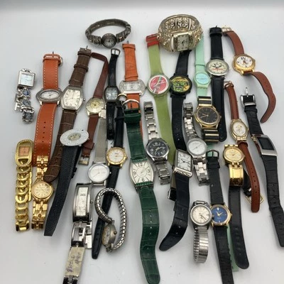 Mixed Lot of 30 Mens or Womens Watches for Parts or Repair. MIX #6 - Image 1 of 4