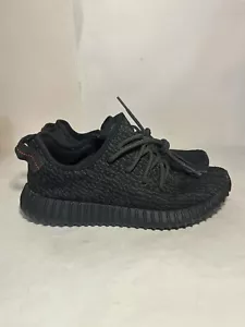 Adidas Yeezy Boost 350 Size 10.5 Pirate Black 2023 - Picture 1 of 18