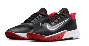 Nike Precision 7 Mens Basketball Shoes Black Red White NIB - Sizes 12, 14 - Picture 1 of 10