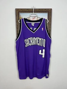 Chris Webber Sacramento Kings Authentic Reebok Jersey NBA Mens Rare Size 2XL - Picture 1 of 14