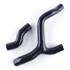 Black For KTM 350 SXF/SX-F/XC-F/XCF 2011 2012 2013 2014 Silicone Radiator hoses - Foto 1 di 11