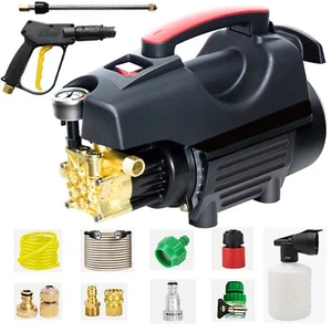 XCJump Electric High Pressure Washer Cleaner,1958PSI Pressure,10m Hose, Adjustab - Picture 1 of 7