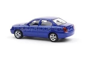 XCARTOYS 1:64 scale Blue For Hyundai Elantra Sedan Model Toy Metal Car - Picture 1 of 10