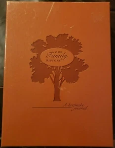 Our Family History, A Keepsake Journal, Italian Leatherette NEW IN BOX - Picture 1 of 5