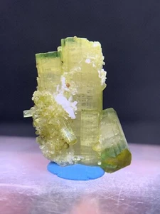 Natural Lemon Green Tourmaline decorative Crystal sample 5.86g  from Pakistan - Picture 1 of 5