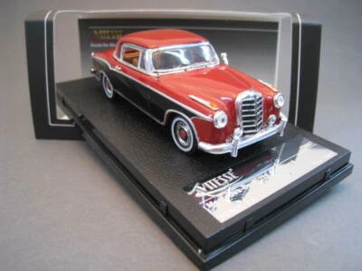 Mercedes-Benz 220 SE Coupè in rot/schwarz Vitesse im Maßstab 1:43 OVP NEU - Bild 1 von 4