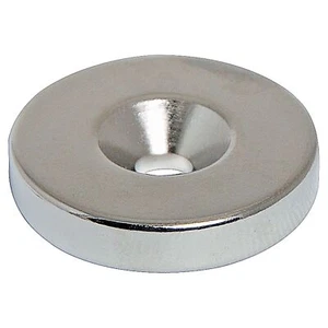 25mm x 5mm Rare Earth Magnet Countersunk - Picture 1 of 2