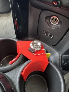 MINI Cooper JCW Pro Valve Remote Control Exhaust Cup Holder Panel Mod F56 RED - Picture 1 of 4