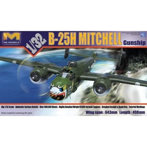 PKHK01E03 HK Models 1:32 Scale B-25H Mitchell 'Gun Ship' - Picture 1 of 1