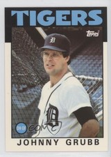 1986 Topps Collector's Edition (Tiffany) Johnny Grubb #243
