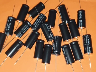 SUNTAN 20x Elko 2200µF / 50V 105°C axial 18x40mm 2200uF