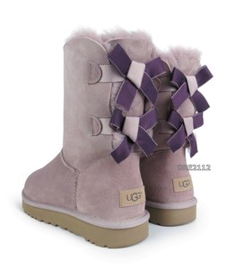 ugg bailey bow metallic rosa