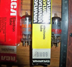 2 Strong NOS 6BH6 / 6661 Tubes - Picture 1 of 2