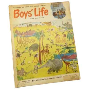 Revista Boy Scout Vintage Boys' Life septiembre 1953 R2312 - Imagen 1 de 10