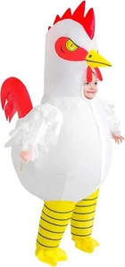 Inflatable Chicken Costume Kids Halloween Rooster ...A - Picture 1 of 6