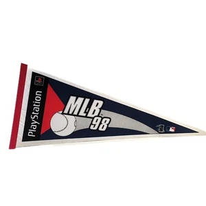MLB Wimpel 1998 Playstation Playoff Major League Baseball 98 Playstation Pennan - Bild 1 von 6