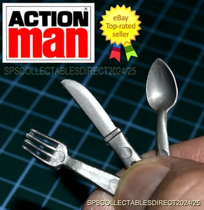 Action Man Vintage Palitoy Secret Mission To Dragon Island Cutlery FREE POST UK - Picture 1 of 7