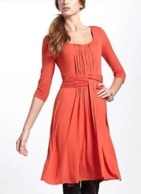 NWT Bailey 44 Under & Over Knit Dress Size Small Red Jersey Anthropologie - Image 1 of 4