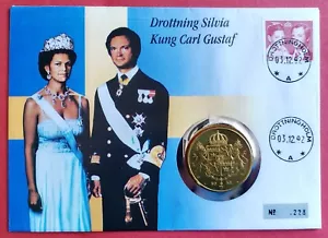 Schweden 50 Kronen 1976 Hochzeit v König Carl XVI. Gustaf und Königin Silvia TOP - Bild 1 von 5