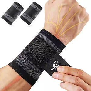 Muñequera Munequera Vendajes Correa de Compresion Para Muñeca Muneca Y Soporte - Bild 1 von 7